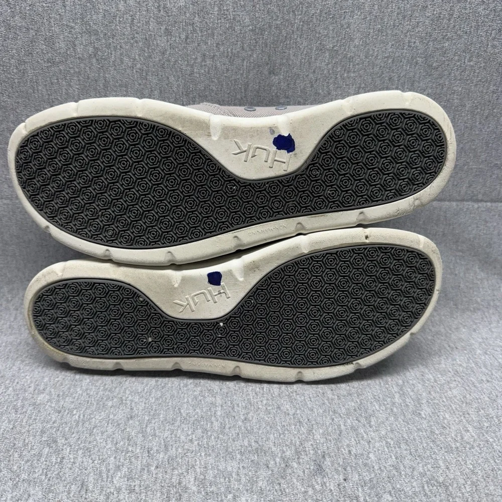 Huk Fishing Classic Brewster Men's Moss Canvas Slip-On Shoes Size 10 Deck Boat